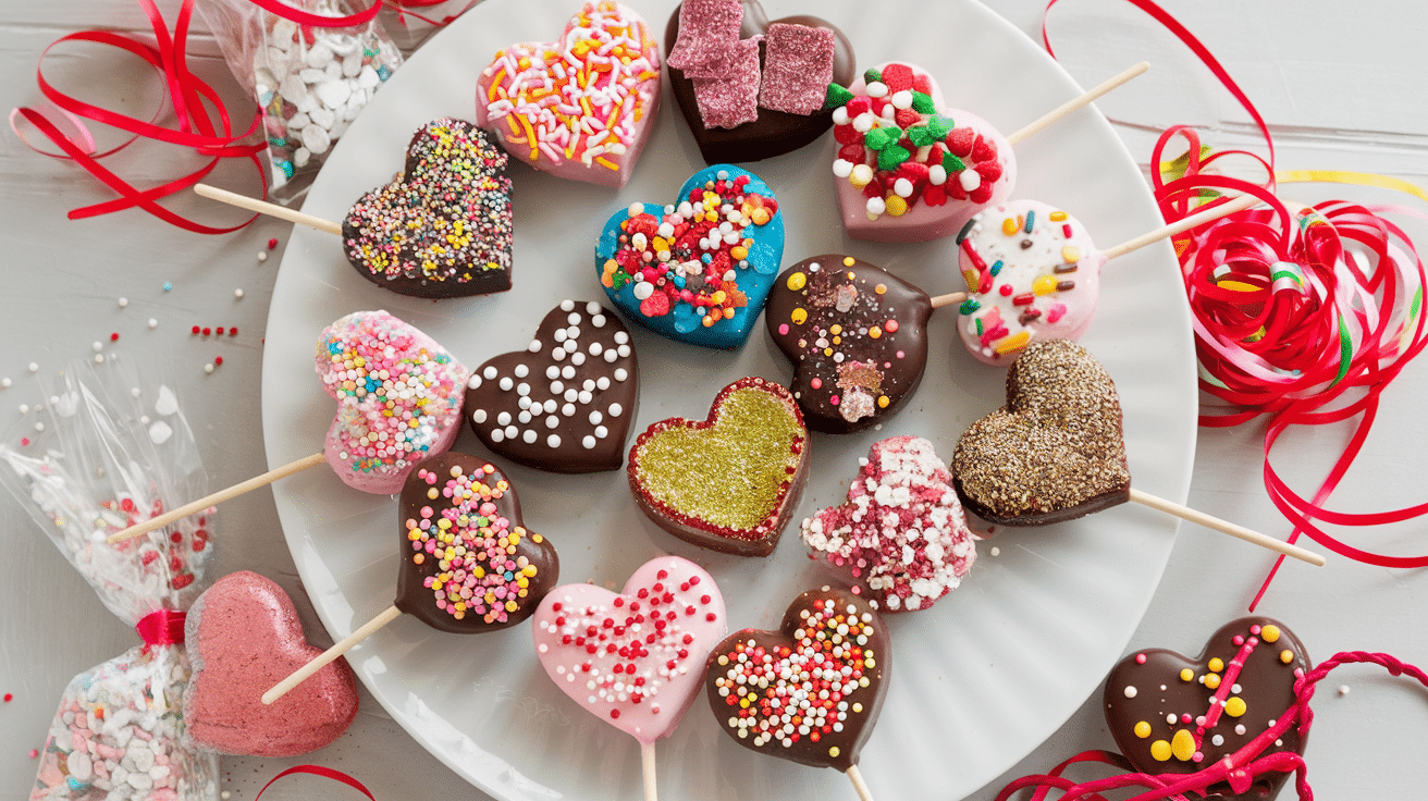 Fun and Festive DIY Chocolate Heart Pops Recipe