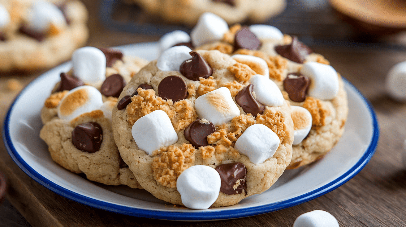 Irresistible Summer S’mores Cookies Recipe