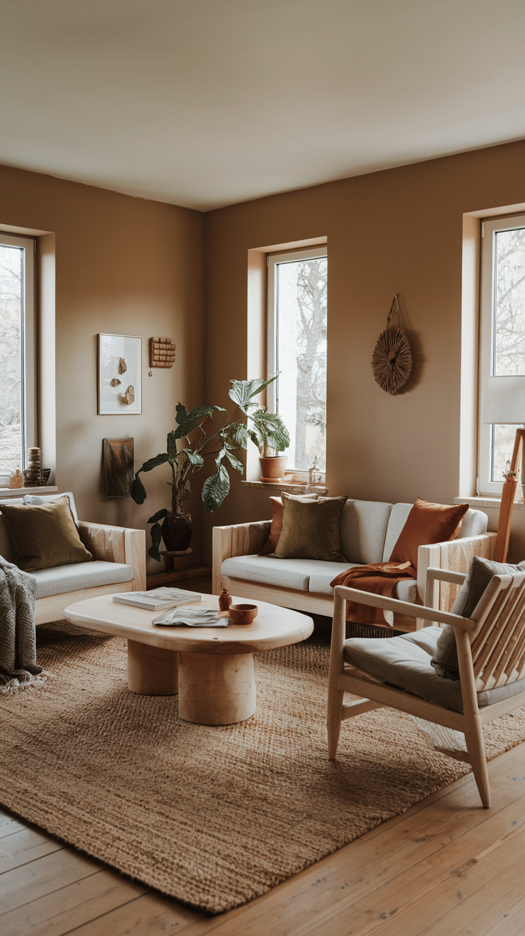 35 Best Cozy Earthy Living Room Ideas to Warm Your Space - Cozy Cadence