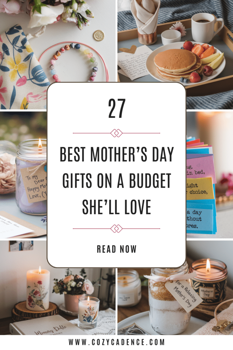 27 Best Mother’s Day Gifts on a Budget That She’ll Love - Cozy Cadence