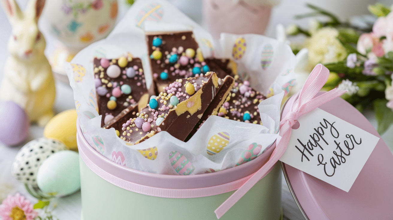 Festive & Crunchy Easter Toffee Bark Recipe
