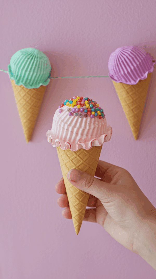 23 Easy & Fun Ice Cream Cone Crafts for Kids - Cozy Cadence