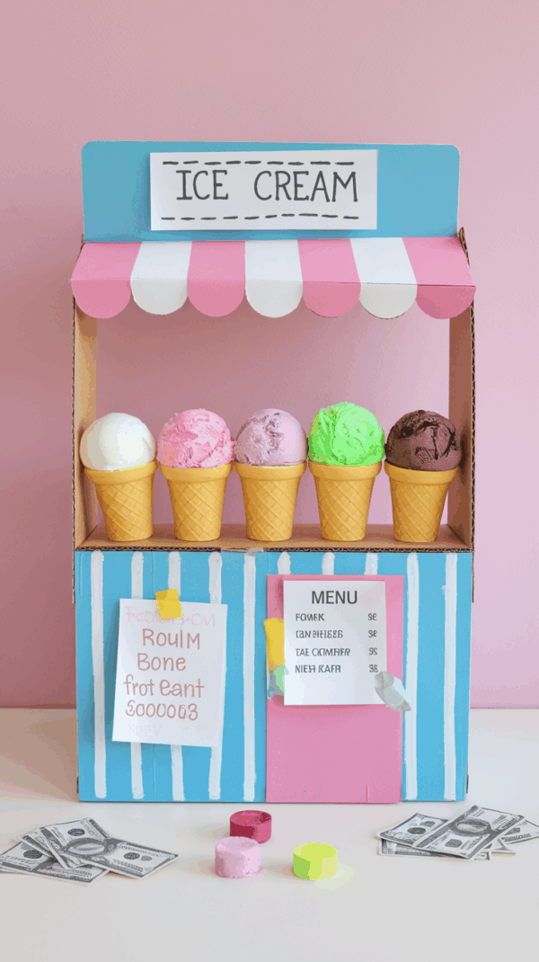 23 Easy & Fun Ice Cream Cone Crafts for Kids - Cozy Cadence