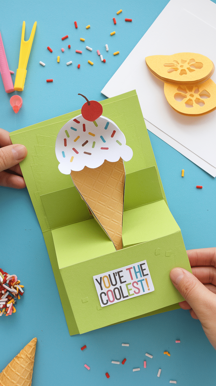 23 Easy & Fun Ice Cream Cone Crafts for Kids - Cozy Cadence