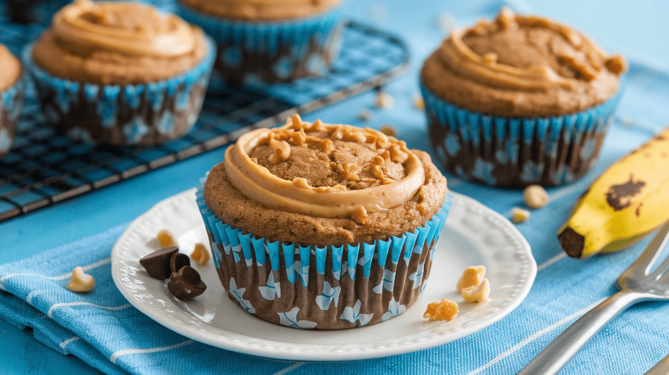 Peanut Butter Banana Muffins – A Protein-Packed Breakfast Favorite