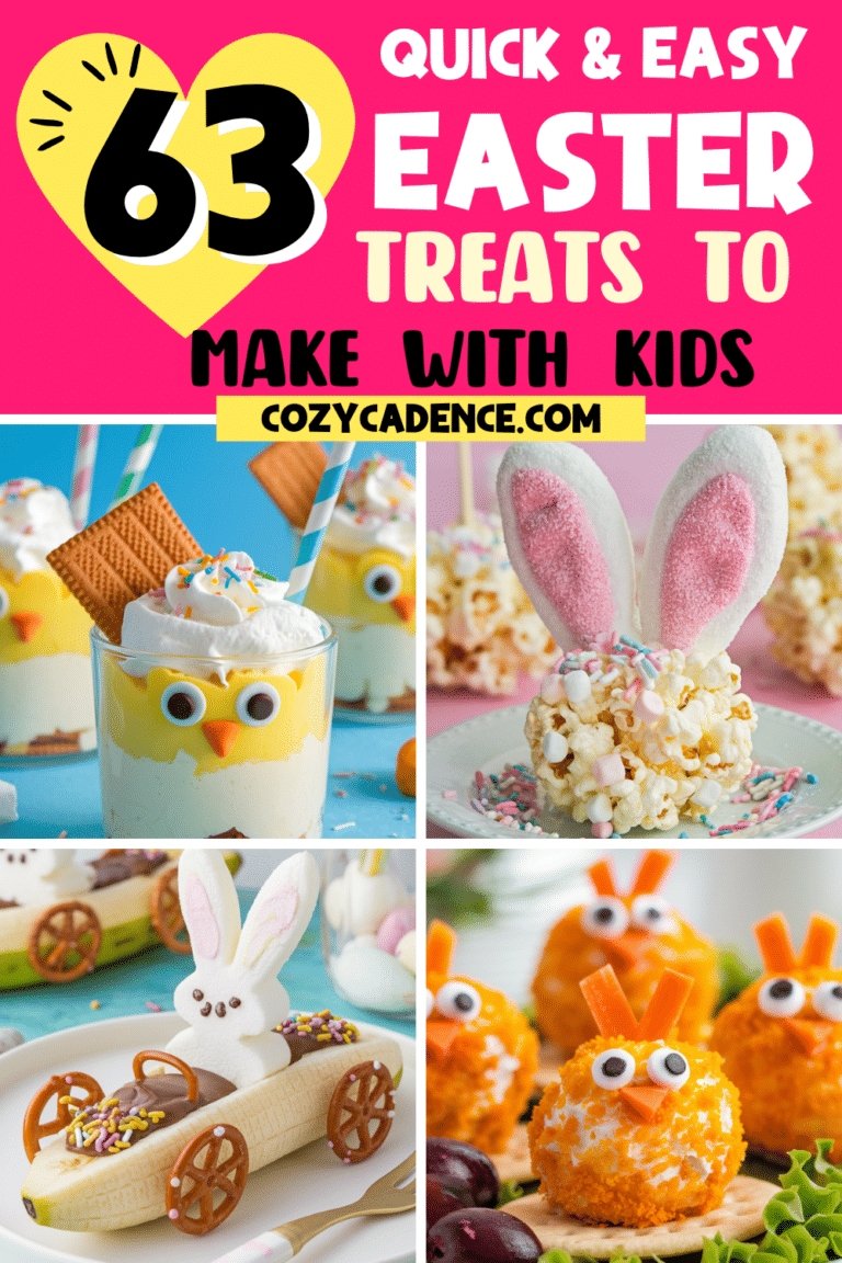 63 Easy Easter Treats for Kids That Are Fun & Delicious - Cozy Cadence