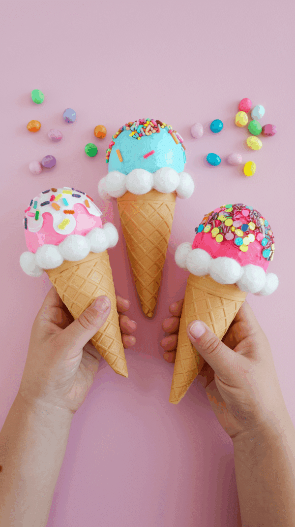 23 Easy & Fun Ice Cream Cone Crafts for Kids - Cozy Cadence
