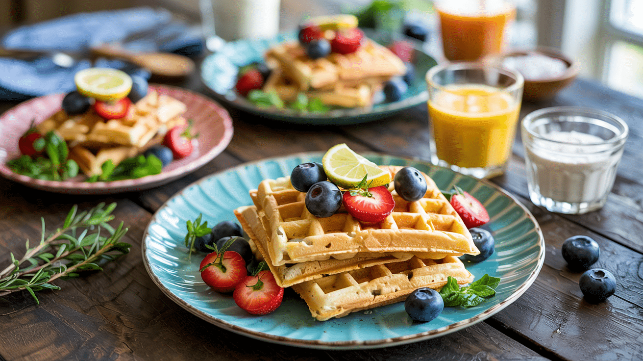 29 Healthy Waffles for Kids That Are Fun, Easy & Totally Yummy 🧇🍓