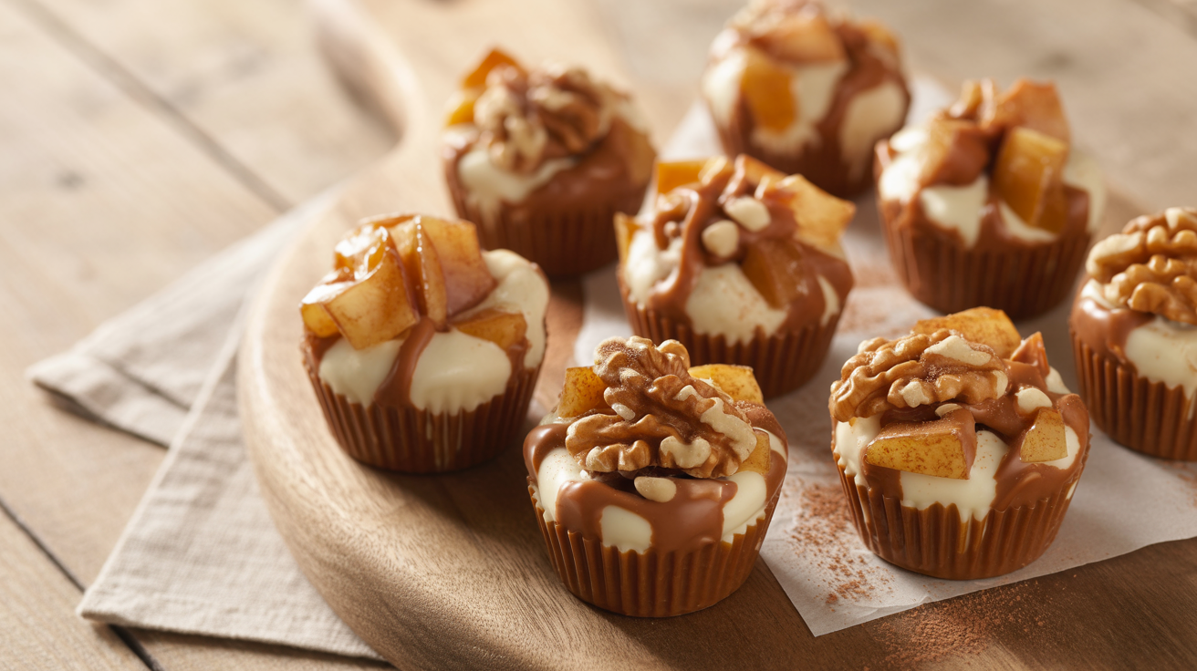 Gooey Caramel Apple Candy Clusters