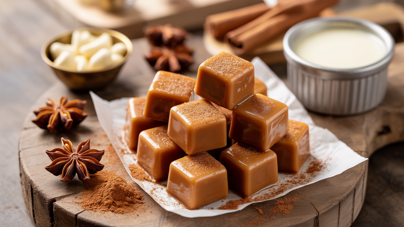 Cozy Spiced Chai Caramel Bites