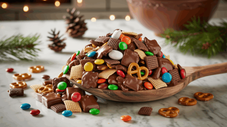 Fun Reindeer Chow Crockpot Candy