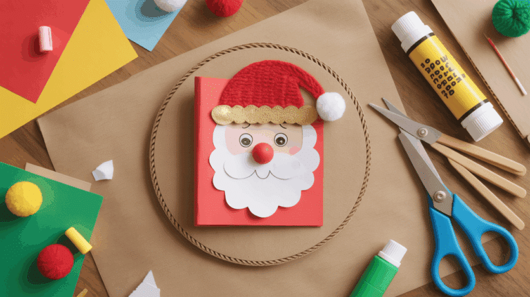 12 Santa Claus Crafts Kids Will Love Making